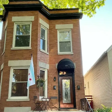 Irving Park/Avondale Updated Vintage Top Unit 2-Flat Chicago Extérieur photo
